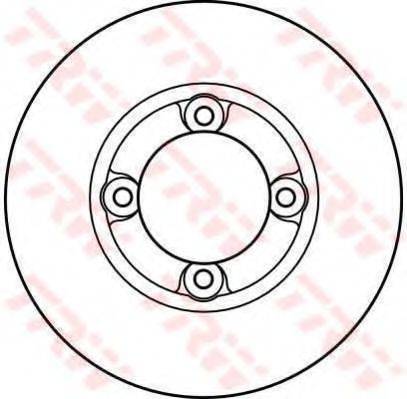 TRW DF2636 гальмівний диск