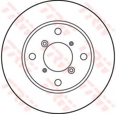 TRW DF3106 гальмівний диск