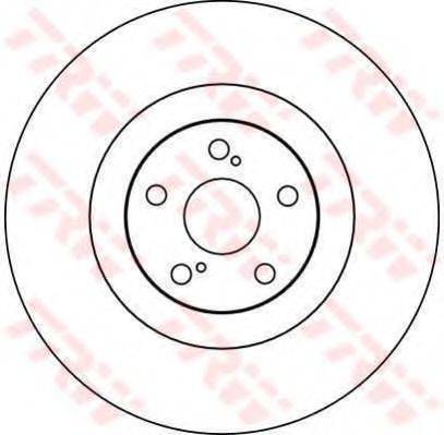 TRW DF4101S гальмівний диск
