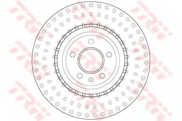 TRW DF6149S гальмівний диск