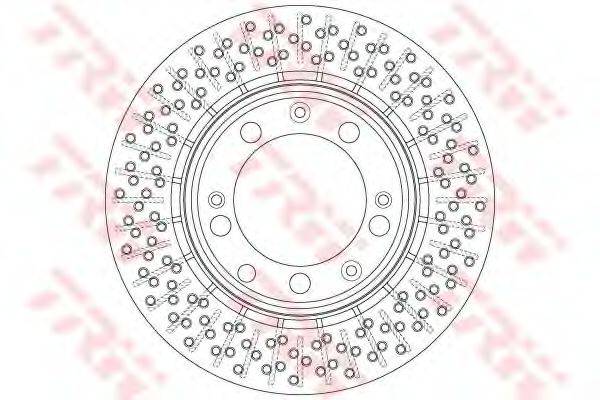 TRW DF6281 гальмівний диск