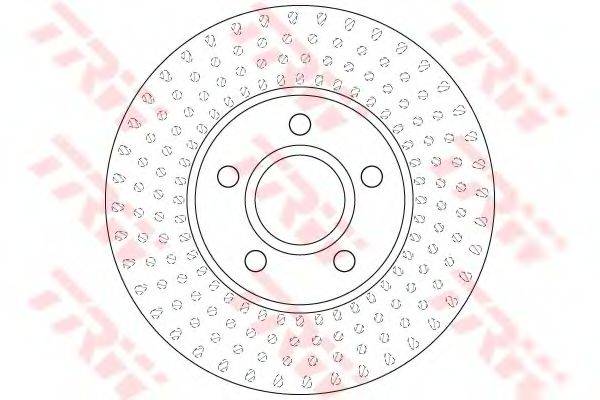TRW DF6536 гальмівний диск