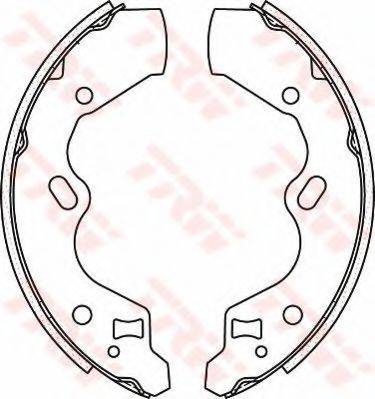TRW GS7343 Комплект гальмівних колодок