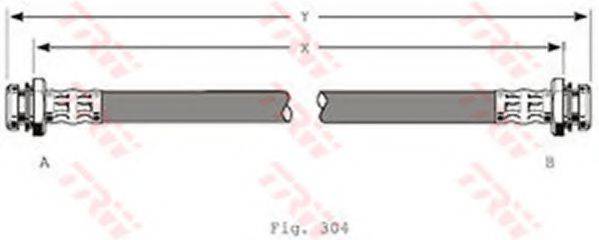 TRW PHA194 Гальмівний шланг