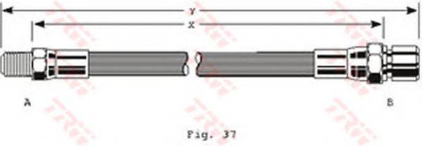 TRW PHB146 Гальмівний шланг