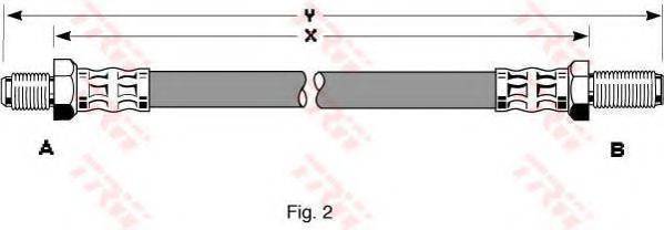 TRW PHC129 Гальмівний шланг