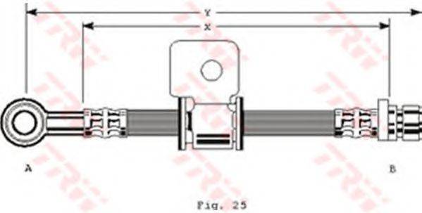 TRW PHD106 Гальмівний шланг