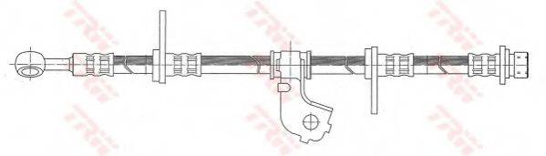 TRW PHD316 Гальмівний шланг