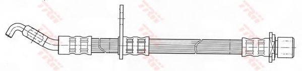 TRW PHD432 Гальмівний шланг