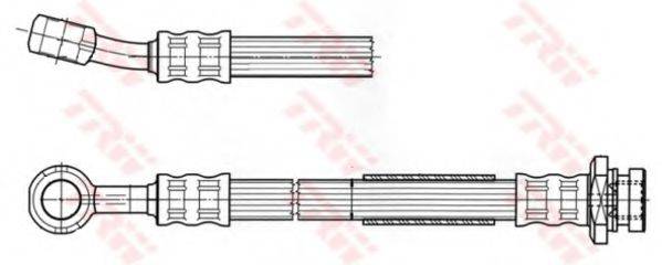 TRW PHD450 Гальмівний шланг