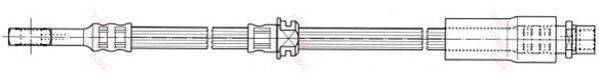 TRW PHD673 Гальмівний шланг