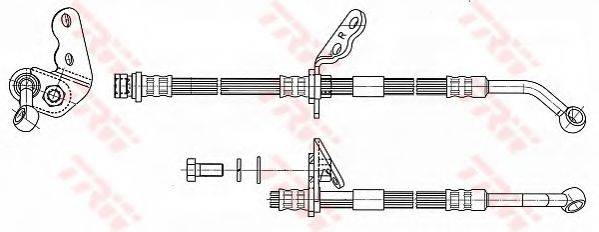 TRW PHD7085 Гальмівний шланг