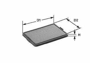 CLEAN FILTERS MA640 Повітряний фільтр