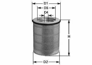 CLEAN FILTERS MA746 Повітряний фільтр