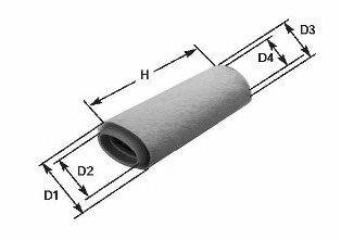 CLEAN FILTERS MA1128 Повітряний фільтр