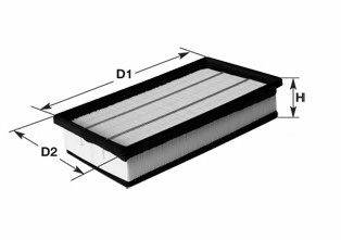 CLEAN FILTERS MA1196 Повітряний фільтр