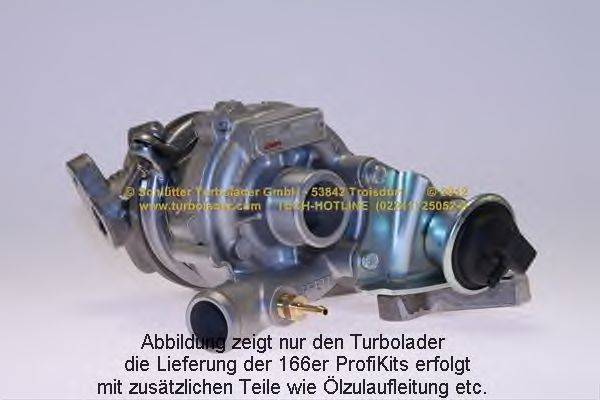 SCHLUTTER TURBOLADER 16600485 Компресор наддув