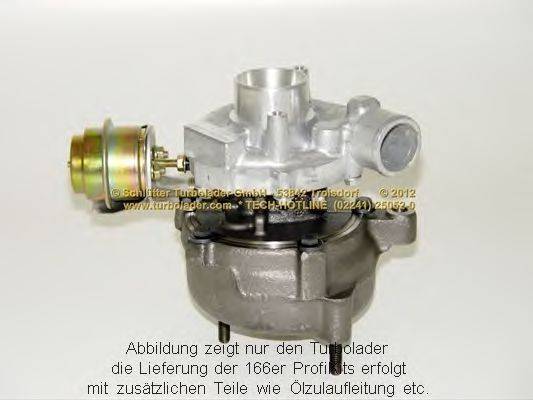 SCHLUTTER TURBOLADER 16600560 Компресор наддув