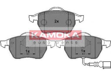 KAMOKA JQ1012926 Комплект гальмівних колодок, дискове гальмо