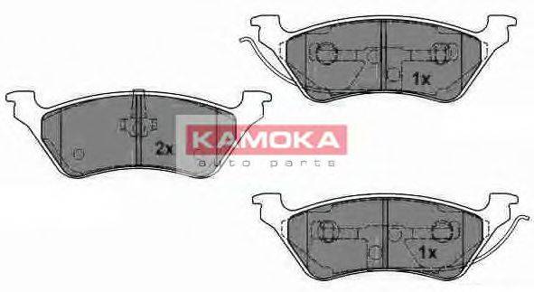 KAMOKA JQ1012950 Комплект гальмівних колодок, дискове гальмо