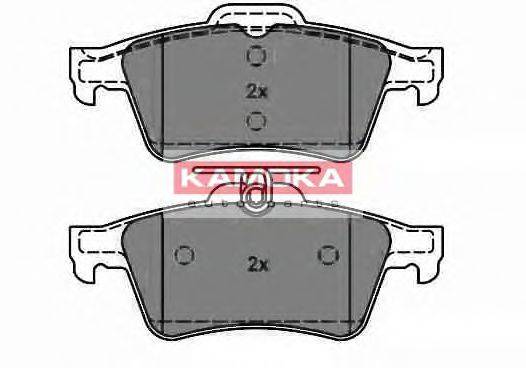 KAMOKA JQ1013532 Комплект гальмівних колодок, дискове гальмо