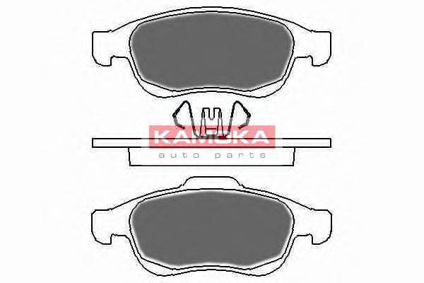 KAMOKA JQ1018360 Комплект гальмівних колодок, дискове гальмо