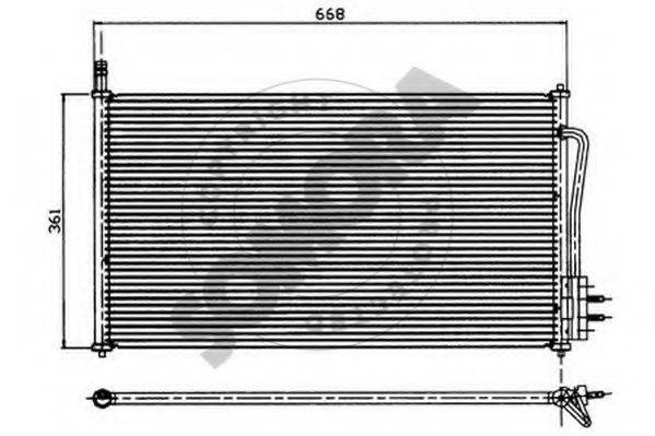 SOMORA 093460 Конденсатор, кондиціонер