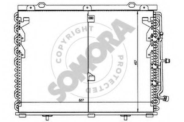 SOMORA 174160A Конденсатор, кондиціонер