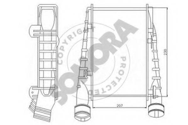 SOMORA 352345 Інтеркулер