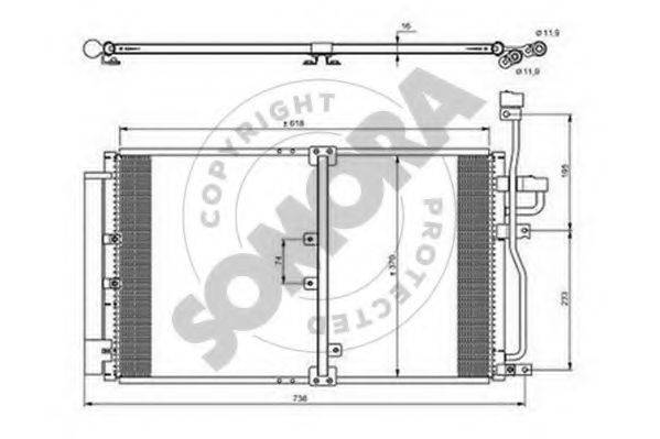 SOMORA 067060A Конденсатор, кондиціонер
