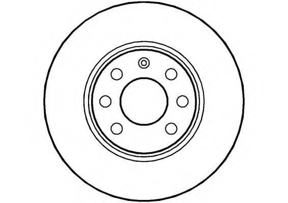 NATIONAL NBD1108 гальмівний диск