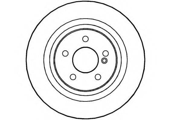 NATIONAL NBD1162 гальмівний диск