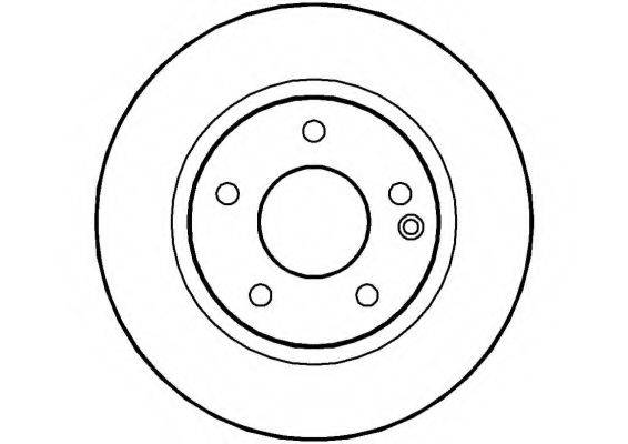 NATIONAL NBD1248 гальмівний диск