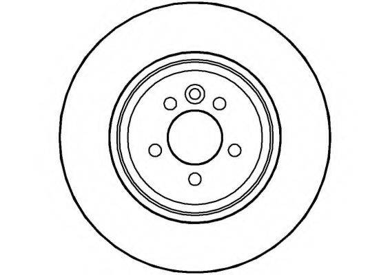 NATIONAL NBD1305 гальмівний диск