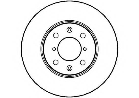 NATIONAL NBD1405 гальмівний диск