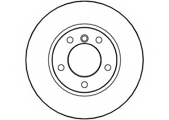NATIONAL NBD211 гальмівний диск