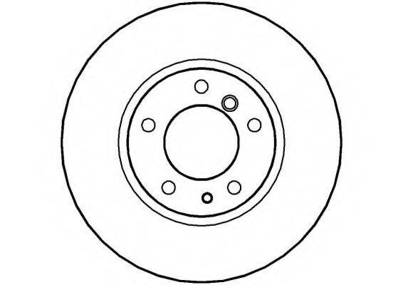 NATIONAL NBD324 гальмівний диск