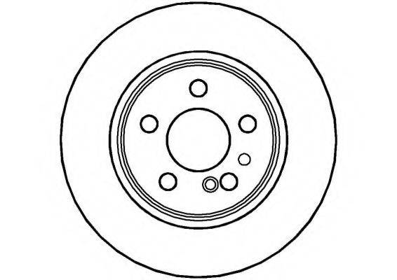NATIONAL NBD405 гальмівний диск
