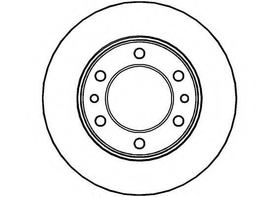 NATIONAL NBD577 гальмівний диск