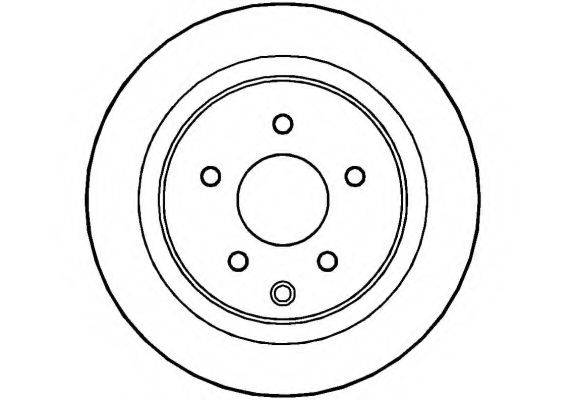 NATIONAL NBD647 гальмівний диск