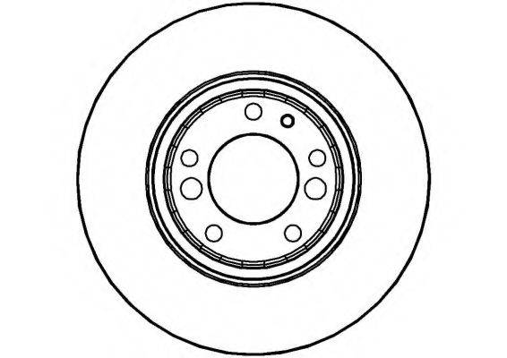 NATIONAL NBD732 гальмівний диск