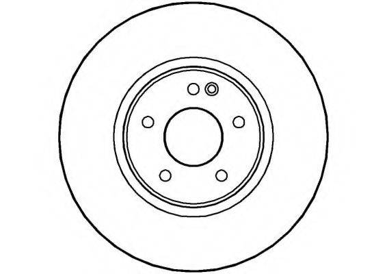 NATIONAL NBD787 гальмівний диск