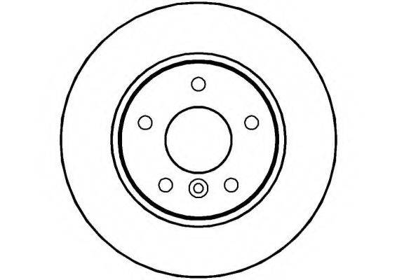 NATIONAL NBD809 гальмівний диск