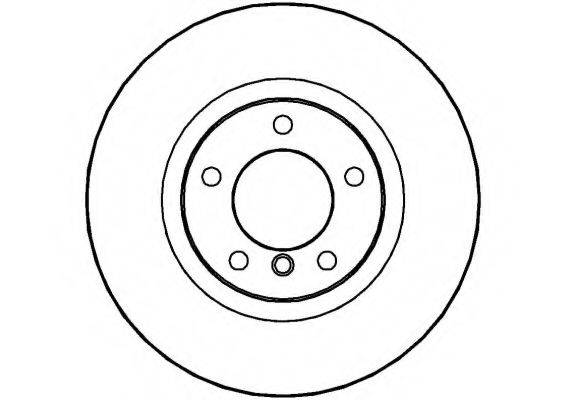 NATIONAL NBD905 гальмівний диск