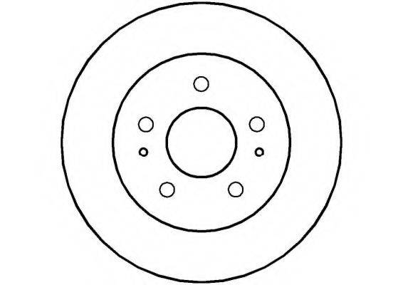 NATIONAL NBD951 гальмівний диск