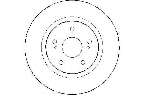 NATIONAL NBD1568 гальмівний диск