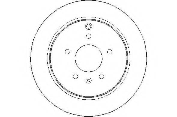NATIONAL NBD1574 гальмівний диск