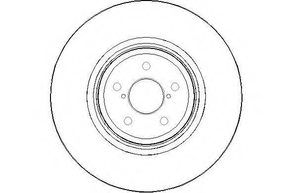 NATIONAL NBD1746 гальмівний диск