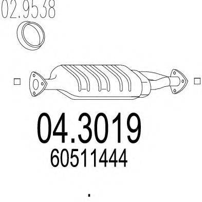 MTS 043019 Каталізатор