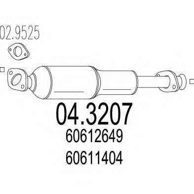 MTS 043207 Каталізатор